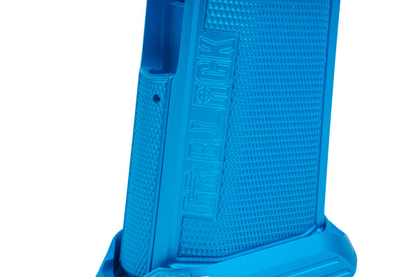 Dr. Black Tokyo Marui Hi Capa GBB Aluminum Grip (Type B, Aqua)