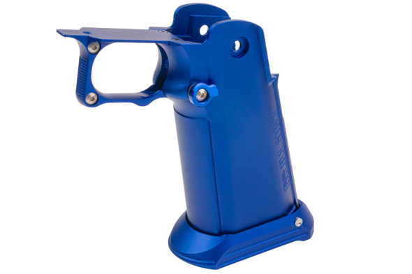 Dr. Black Tokyo Marui Hi Capa GBB Aluminum Grip (Type CLEAN, Blue)