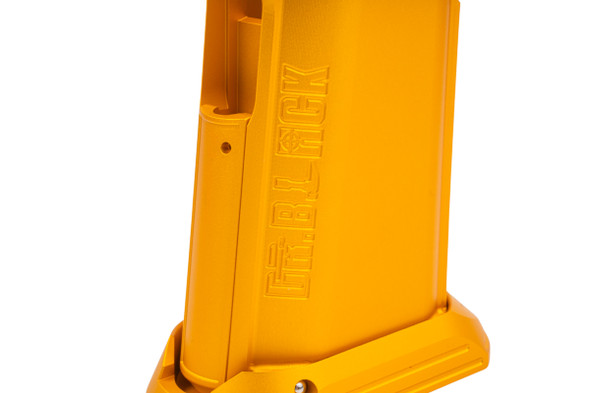 Dr. Black Tokyo Marui Hi Capa GBB Aluminum Grip (Type CLEAN, Gold)