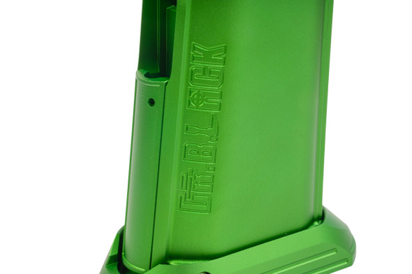 Dr. Black Tokyo Marui Hi Capa GBB Aluminum Grip (Type CLEAN, Green)