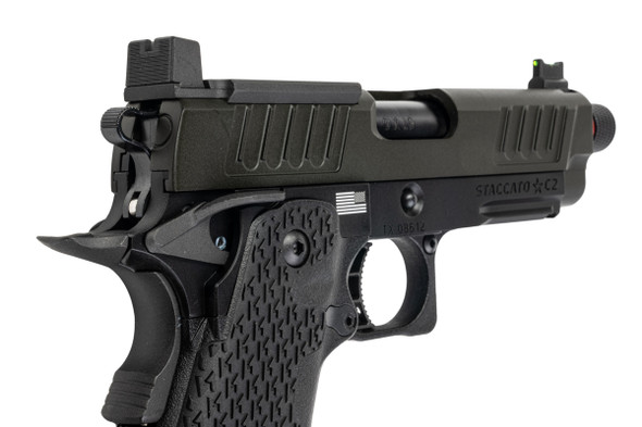 EMG 6mm Pro Shop Staccato C2 2011 Hi Capa R621 GBB Pistol Airsoft - BK (by Army Armament)
