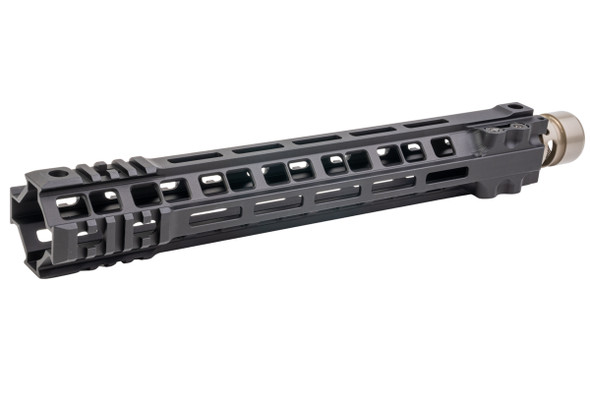 Z-Parts MK4 Rail (Aluminum, 13 inch with Barrel Nut) for VFC M4 GBBR Airsoft - BK