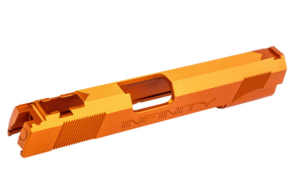 Dr. Black Tokyo Marui Hi Capa 5.1 GBB Slide (INF Type, Aluminum, Orange)