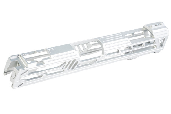 Dr. Black Tokyo Marui Hi Capa 5.1 GBB Slide (Type V w/ illuminated Front Sight, Aluminum, Silver)