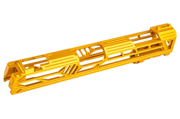 Dr. Black Tokyo Marui Hi Capa 5.1 GBB Slide (Type V w/ illuminated Front Sight, Aluminum, Gold)