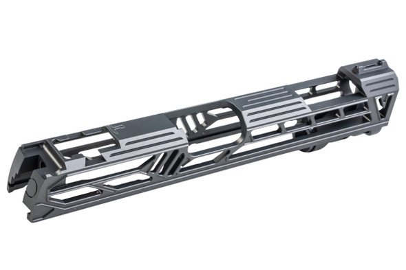 Dr. Black Tokyo Marui Hi Capa 5.1 GBB Slide (Type V w/ illuminated Front Sight, Aluminum, Grey)