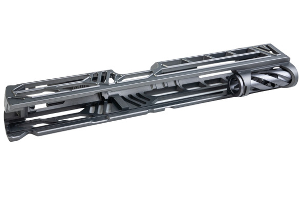 Dr. Black Tokyo Marui Hi Capa 5.1 GBB Slide (Type V w/ illuminated Front Sight, Aluminum, Grey)