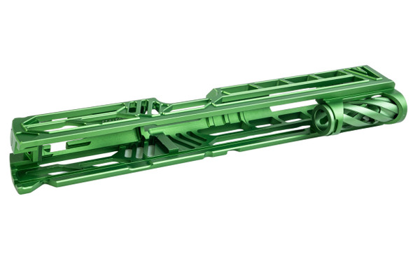 Dr. Black Tokyo Marui Hi Capa 5.1 GBB Slide (Type V w/ illuminated Front Sight, Aluminum, Green)