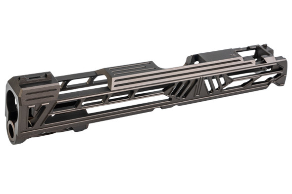 Dr. Black Tokyo Marui Hi Capa 5.1 GBB Slide (Type V w/ illuminated Front Sight, Aluminum, Tan)