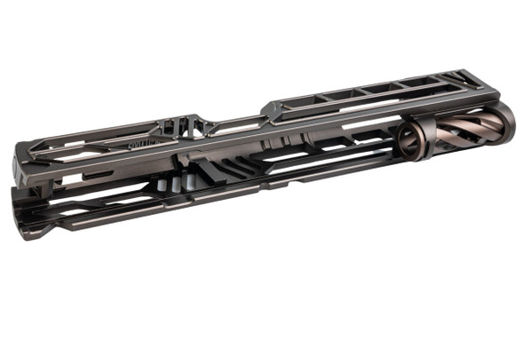 Dr. Black Tokyo Marui Hi Capa 5.1 GBB Slide (Type V w/ illuminated Front Sight, Aluminum, Tan)