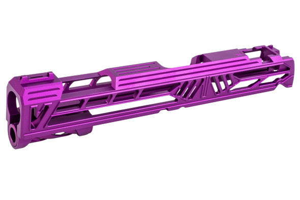 Dr. Black Tokyo Marui Hi Capa 5.1 GBB Slide (Type V w/ illuminated Front Sight, Aluminum, Purple)