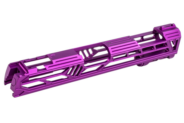 Dr. Black Tokyo Marui Hi Capa 5.1 GBB Slide (Type V w/ illuminated Front Sight, Aluminum, Purple)