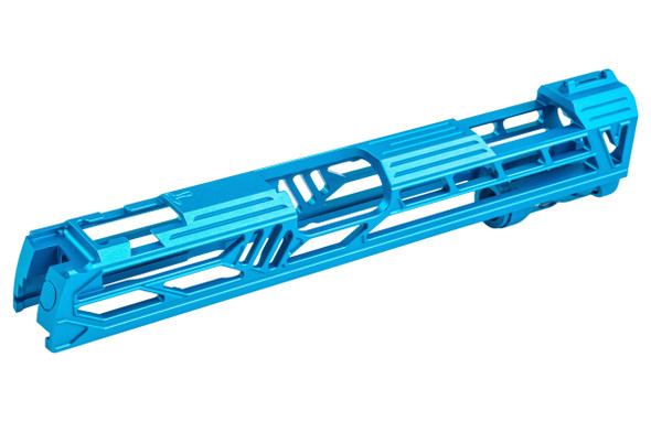 Dr. Black Tokyo Marui Hi Capa 5.1 GBB Slide (Type V w/ illuminated Front Sight, Aluminum, Aqua)