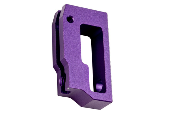 5KU Tokyo Marui Hi Capa GBB Aluminum Short Flat Adjustable Trigger - Purple