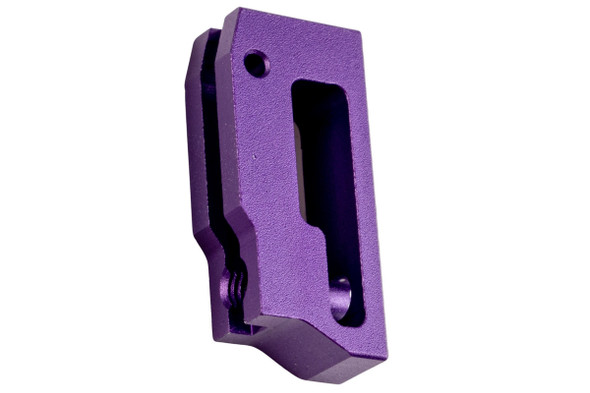 5KU Tokyo Marui Hi Capa GBB Aluminum Extra Short Flat Adjustable Trigger - Purple
