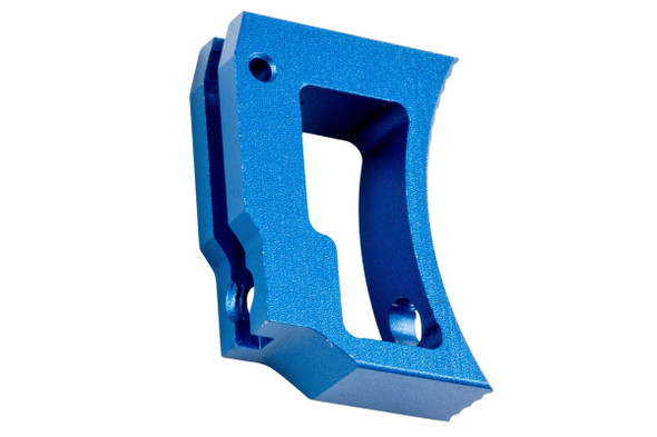 5KU Tokyo Marui Hi Capa GBB Aluminum Extra Long Curved Adjustable Trigger - Blue