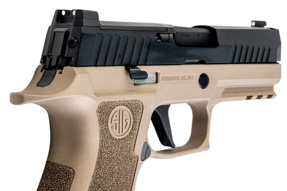 RWC Para Bellum P320 XCARRY GBB Airsoft Pistol - Cerakote Fools Gold
