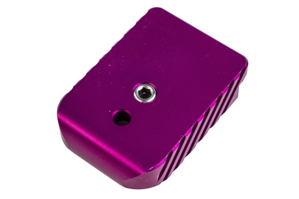 Revanchist Airsoft Hi Capa Magazine Base (Type C, Aluminum, Purple)
