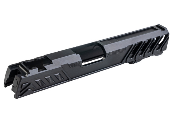 Dr. Black Tokyo Marui Hi Capa 5.1 GBB Aluminum Standard Slide (Type 'W', Black)