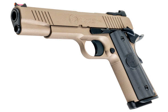 RWA Nighthawk Custom War Hawk Green Gas Airsoft Pistol (Non-Rail Version) - Cerakote Fools Gold