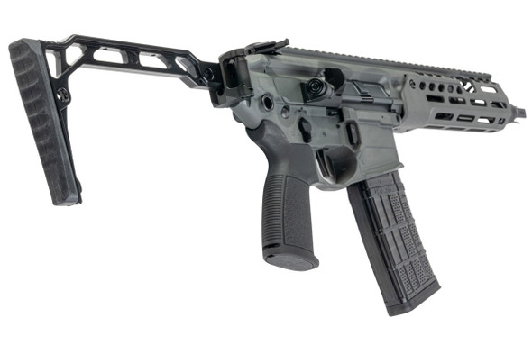 RWC Toxicant SPEAR LT MWS GBBR (9 inch, CNC Aluminum) - Grey