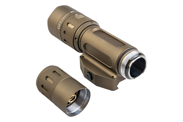 Evolution Gear WMX200 IR illuminated Mil-Spec Flashlight with Switch - FDE