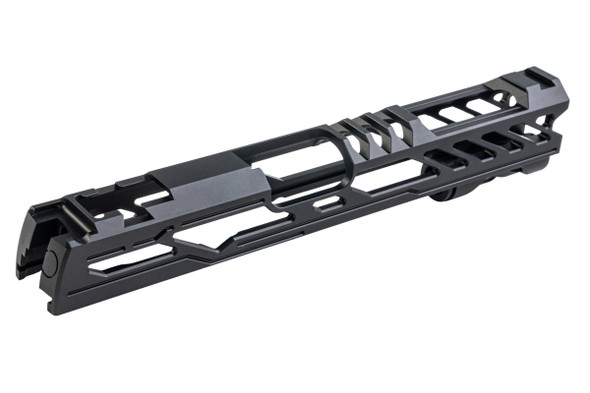 Dr. Black Tokyo Marui Hi Capa 5.1 GBB Aluminum Standard Slide (Type 'Y', Black)