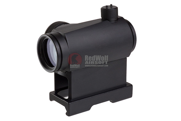 AIM-O T ONE Red Dot w/ QD Mount & Low Mount - BK