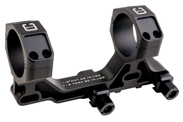 Evolution Gear 1.93 inch Height (34mm Tube) Scope Mount - Black