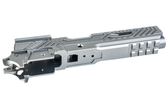 5KU Tokyo Marui Hi Capa GBB Limcat Wildcat Tracker Carry Optic Slide Kit - Grey/Silver
