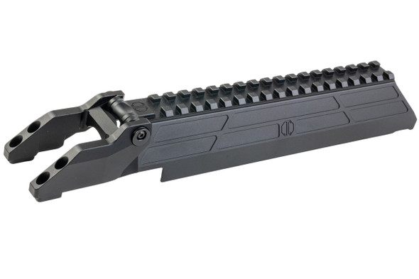 5KU AK 1913 Dust Cover for CYMA/GHK AK74S, AK104, AK105, AKM MMS Handguard - BK