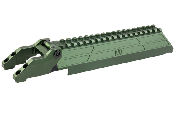 5KU AK 1913 Dust Cover for CYMA/GHK AK74S, AK104, AK105, AKM MMS Handguard - OD