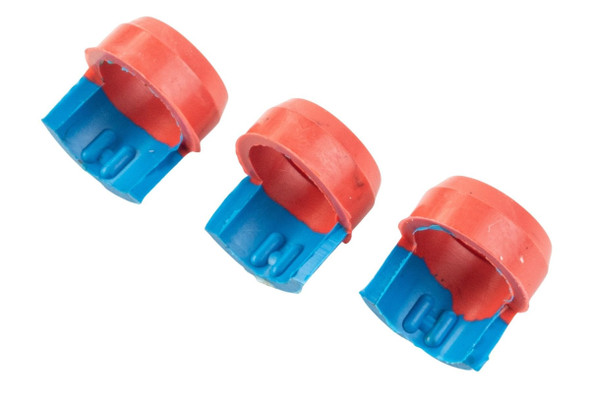 Miyagawa Tokyo Marui SAIGA Nitrile Hybrid Hop Up Chamber Bucking - 3pcs / set (Red/Blue)