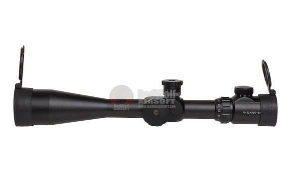 AIM-O Rifle Scope 8-32x50E-SF (Red / Green / Reticle) - BK