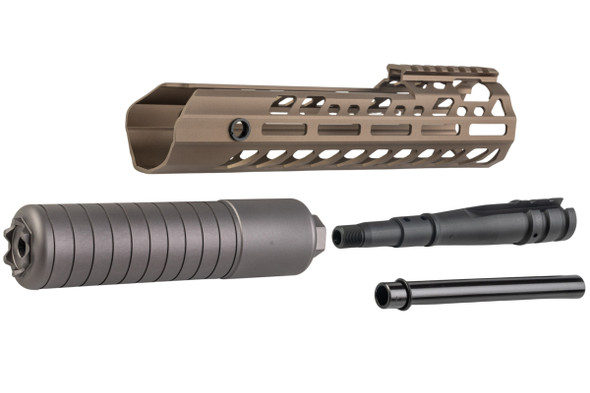 Airsoft Artisan MCX Legacy SUR300 Rail Handguard Set (10 inch, DE)