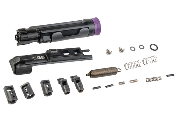 CYMA CGS CNC Aluminum Nozzle Set With Adjustable Valve for CGS M4 GBBR / Tokyo Marui MWS GBBR Series