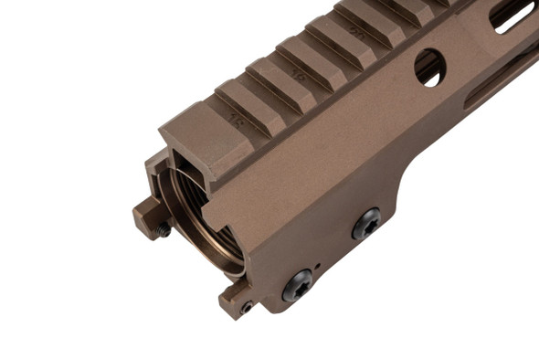 Airsoft Artisan MK16 9.3 inch M-Lok Handguard Rail for M4 / M16 Series AEG / GBB / PTW - DE