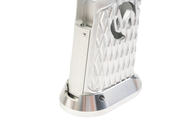 5KU Tokyo Marui Hi Capa GBB CNC Aluminum Grip (Type 6) - Silver