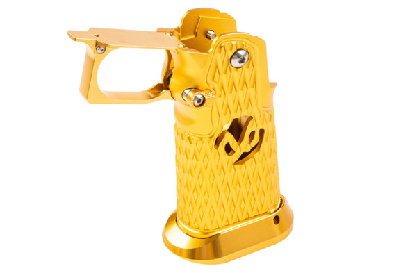 5KU Tokyo Marui Hi Capa GBB CNC Aluminum Grip (Type 6) - Gold