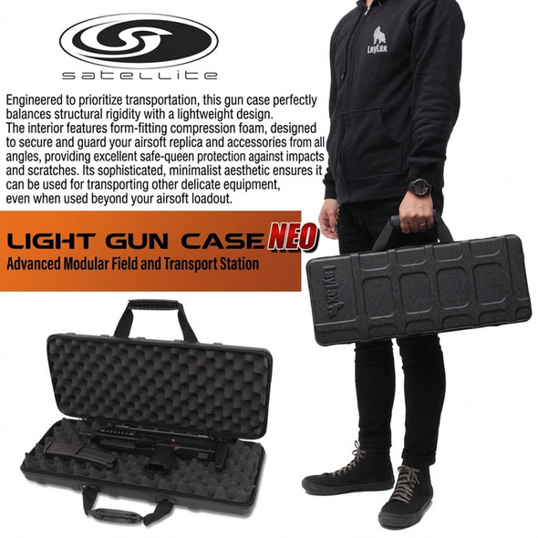 Satellite Light Gun Case NEO 800 - Black