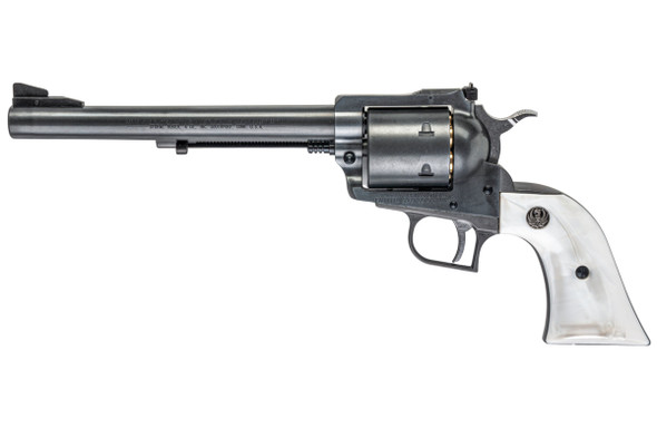 Marushin Super Blackhawk Gas Revolver (4.62inch, Wood Grip X Cartridge Series) - Silver