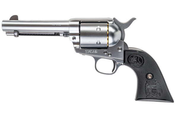 Tanaka Colt SAA 2nd 4-3/4inch Pegasas II Gas Revolver (Non Fluted Cylinder) - Stainless Finish