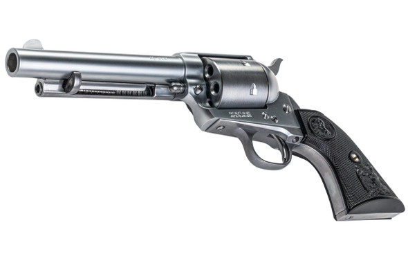 Tanaka Colt SAA 2nd 5-1/2inch Pegasas II Gas Revolver (Non Fluted Cylinder) - Stainless Finish