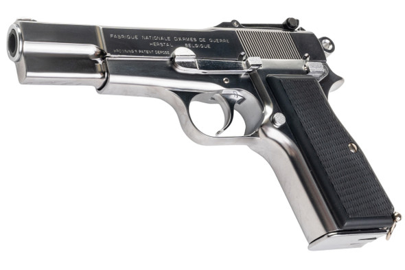 Marushin Browning Hi-Power Military Model Gun - Silver