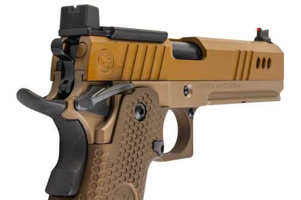 RWA Nighthawk Custom BDS9 - Cerakote Sand Hawk Finish