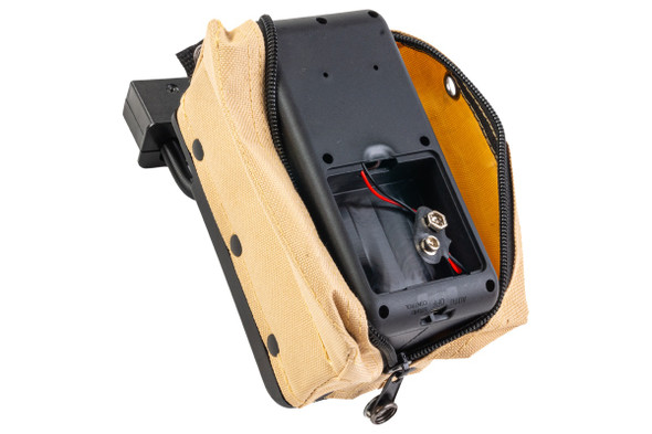 Battleaxe A&K M249 AEG Sound Control Drum Magazine (2200 rounds) - TAN