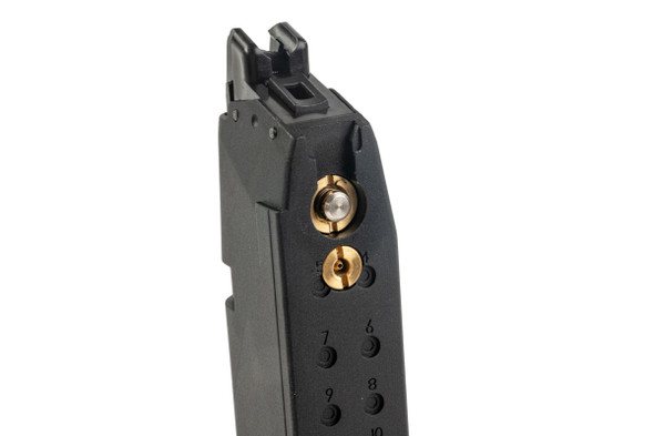 VFC DR920 Gas Magazine (22rds, Black) - Compatible VFC Glock 17 GBB Series) - EMG Licensed