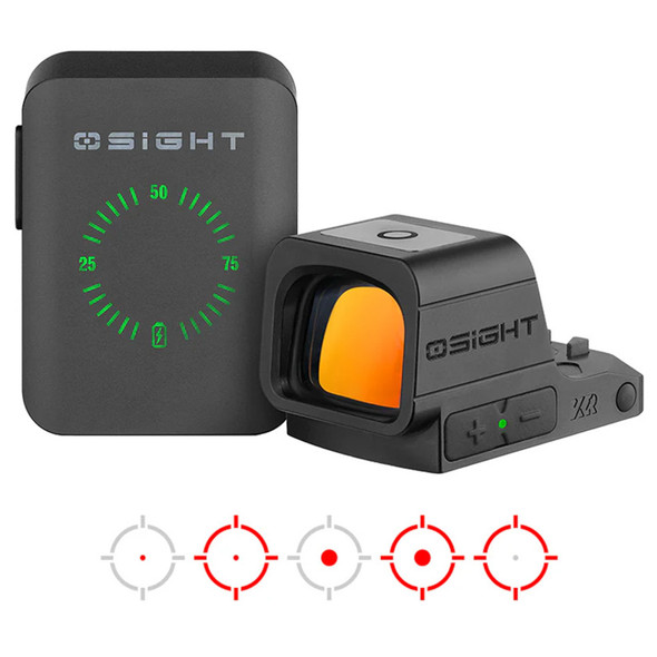 Osight XR Enclosed Multi-Reticle Red Dot Sight