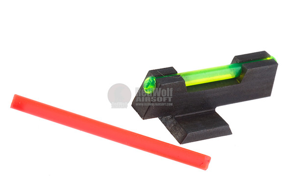 JL Progression Tokyo Marui Hi Capa GBB Airsoft ACCELERATOR Fiber Optic Front Sight (1.5mm)