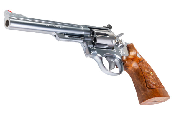 Tanaka S&W M66 Gas Revolver (Version 3) - Stainless Finish